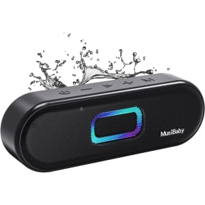 MusiBaby M33 Portable Bluetooth Speaker for $44