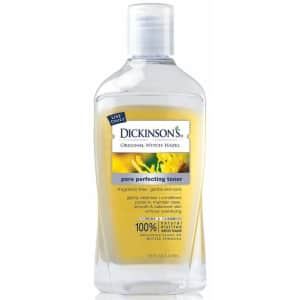 Dickinson's Original Witch Hazel Pore Perfecting Toner 16-oz. Bottle for $3 Dickinson's Original Witch Hazel Pore Perfecting Toner 16-oz. Bottle for $3