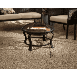 Hampton Bay 24" Ashmore Round Steel Fire Pit for $19