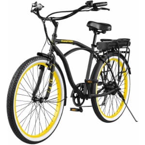 Swagtron EB11 7-Speed Electric Cruiser Bicycle for $934 Swagtron EB11 7-Speed Electric Cruiser Bicycle for $934