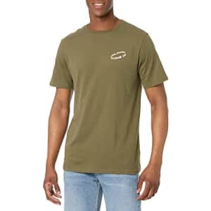 Volcom Men's Halo Tech Short Sleeve Quick Drying T-Shirt, Military, X-Large for $21