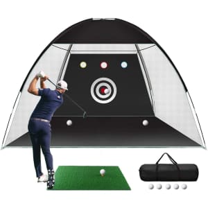 Sasrl 10x7-Foot Golf Practice Net for $76