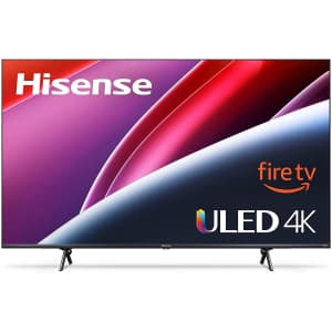 Hisense U6 Series 50U6HF 50" 4K HDR QLED UHD Smart TV for $378