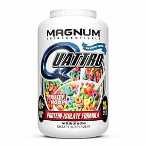 Magnum Nutraceuticals Quattro Fruity Hoops Protein Powder for Men & Women (2 lbs.) for $39 Magnum Nutraceuticals Quattro Fruity Hoops Protein Powder for Men & Women (2 lbs.) for $39