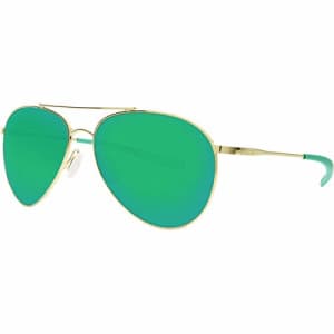 Costa Del Mar Costa Piper Two Tone Titanium Frame Green Mirror Lens Unisex Sunglasses PIP183OGMP for $179