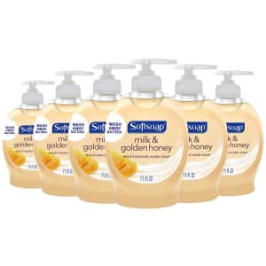 Softsoap Moisturizing Liquid Hand Soap 6-Pack for $5.01 via Sub & Save Softsoap Moisturizing Liquid Hand Soap 6-Pack for $5.01 via Sub & Save