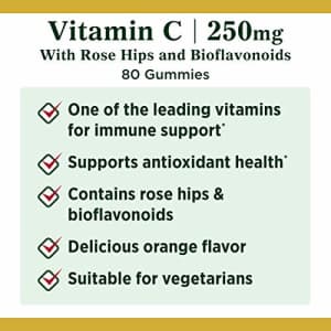 Nature's Bounty Vitamin C Gummies for adults by Natures Bounty. Vitamin C is a leading vitamin for immune support.* for $8