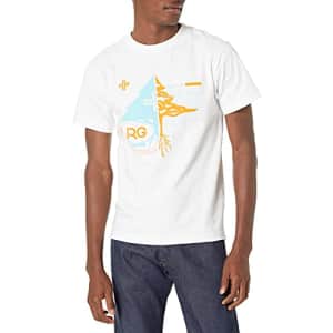 LRG Research Group Men's Graphic Design Logo T-Shirt, White Lifted, L for $13 LRG Research Group Men's Graphic Design Logo T-Shirt, White Lifted, L for $13