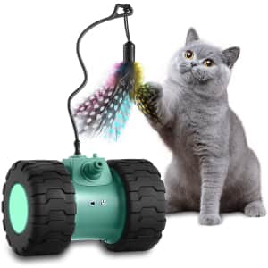 Anntoo Rotating Interactive Cat Toy for $17 Anntoo Rotating Interactive Cat Toy for $17