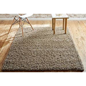 Unique Loom Solo Solid Shag Collection Area Modern Plush Rug Lush & Soft, 4' 0 x 6' 0 Rectangular, for $36 Unique Loom Solo Solid Shag Collection Area Modern Plush Rug Lush & Soft, 4' 0 x 6' 0 Rectangular, for $36