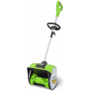 Greenworks 12" 8A Corded Snow Shovel for $99 Greenworks 12" 8A Corded Snow Shovel for $99