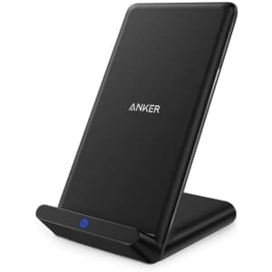 Anker Wireless Charger PowerPort Wireless 5 Stand for $12