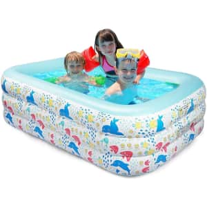 FBSport Inflatable Swimming Pool for $31 FBSport Inflatable Swimming Pool for $31