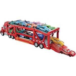 Disney Cars Pixar Cars Mack Transporter for $20
