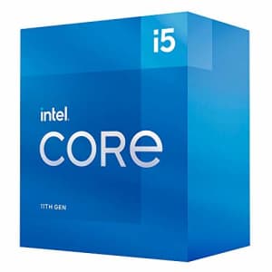 Intel Core i5-11600 Desktop Processor 6 Cores up to 4.8 GHz LGA1200 (Intel 500 Series & Select 400 for $218 Intel Core i5-11600 Desktop Processor 6 Cores up to 4.8 GHz LGA1200 (Intel 500 Series & Select 400 for $218