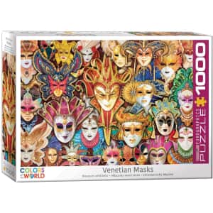 EuroGraphics Venetian Mask 1000-Piece Puzzle for $13 EuroGraphics Venetian Mask 1000-Piece Puzzle for $13