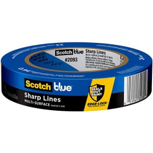 ScotchBlue Sharp Lines Painter's Tape 60-Yard Roll for $9