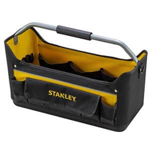 STANLEY Open Tool Bag Tote, Waterproof Base, Multi-Pockets Storage Organiser with Shoulder Strap, for $64