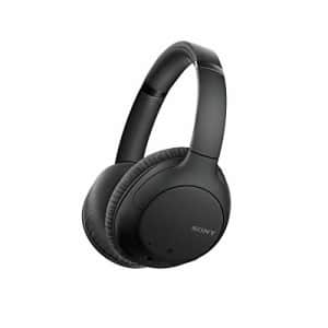 Sony Noise Canceling Headphones WHCH710N: Wireless Bluetooth Over The Ear Headset with Mic for for $98
