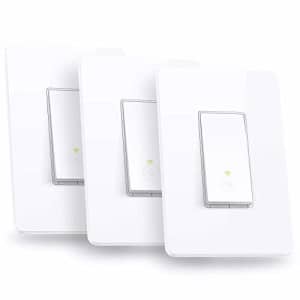 Kasa Smart Light Switch by TP-Link,Single Pole,Needs Neutral Wire,2.4Ghz WiFi Light Switch Works for $35