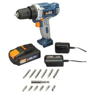 Blue Ridge Tools 20V MAX Cordless Drill for $25