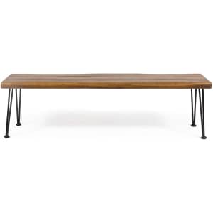 Christopher Knight Home Gladys Outdoor Acacia Wood Bench for $161