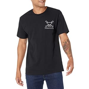 Margaritaville Cargo Margaritaville Men's Parrot Pfins Returns Graphic Short Sleeve T-Shirt, Black, Medium for $19