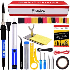 Plusivo Soldering Iron Kit for $11 Plusivo Soldering Iron Kit for $11