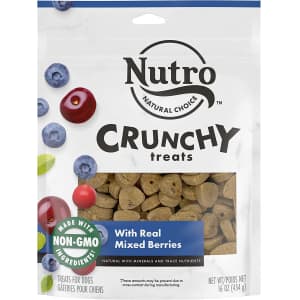 Nutro 16-oz. Crunchy Dog Treats for $7