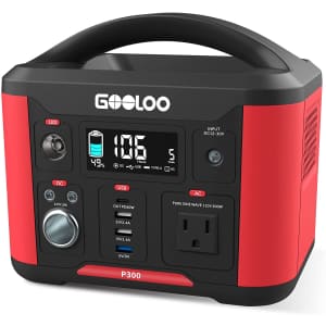 Gooloo 300W Portable Power Station for $320