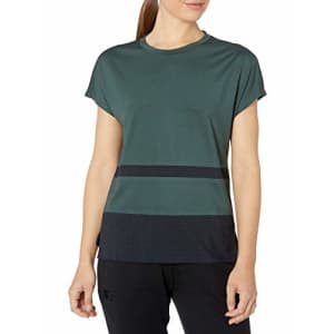 SHAPE activewear Women's Boxy MESH Short Sleeve TEE, Green Gables, S for $42 SHAPE activewear Women's Boxy MESH Short Sleeve TEE, Green Gables, S for $42