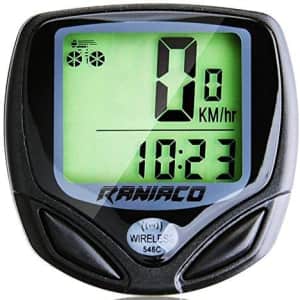 Raniaco Wireless Bike Computer for $6
