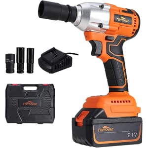 Topshak 110V Electric Impact Wrench for $35