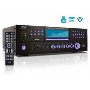 Pyle 4-Channel Bluetooth Home Theater Preamplifier & Stereo Receiver System for $160 Pyle 4-Channel Bluetooth Home Theater Preamplifier & Stereo Receiver System for $160