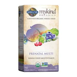 Garden of Life Prenatal Vitamins - mykind Organics Prenatal Multi - 90 Tablets, Vegan Whole Food for $29 Garden of Life Prenatal Vitamins - mykind Organics Prenatal Multi - 90 Tablets, Vegan Whole Food for $29