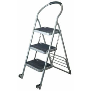 Stalwart 2-in-1 Step Ladder and Folding Dolly Cart for $39