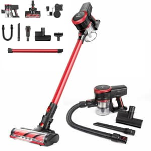 Moosoo 2-in-1 Cordless Stick Vacuum for $100 Moosoo 2-in-1 Cordless Stick Vacuum for $100