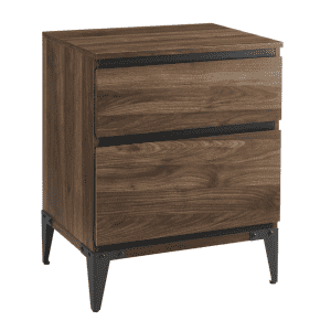 Welwick Designs 25" 2-Drawer Urban Side Table for $133 Welwick Designs 25" 2-Drawer Urban Side Table for $133