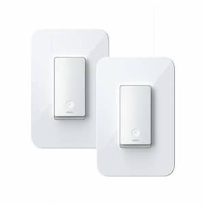 Wemo Wi-Fi Light Switch 3-Way 2-Pack Bundle - Control Lighting from Anywhere, Easy In-Wall for $85