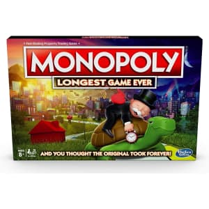 Monopoly Longest Game Ever for $14 w/ Prime Monopoly Longest Game Ever for $14 w/ Prime