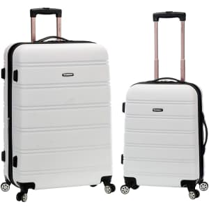 Rockland Melbourne 2-Piece Hardside Spinner Luggage Set for $90