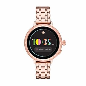kate spade new york Women's Scallop 2 Touchscreen smartwatch Watch with Stainless Steel Strap, Rose for $254 kate spade new york Women's Scallop 2 Touchscreen smartwatch Watch with Stainless Steel Strap, Rose for $254