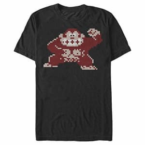 Nintendo Men's T-Shirt, Black, Medium for $11
