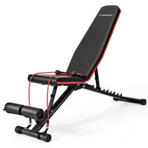GoPlus Multifunction Adjustable Weight Bench for $95 GoPlus Multifunction Adjustable Weight Bench for $95
