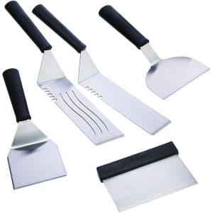 Cuisinart Stainless Steel 5-Piece Griddle Spatula Set for $19 Cuisinart Stainless Steel 5-Piece Griddle Spatula Set for $19