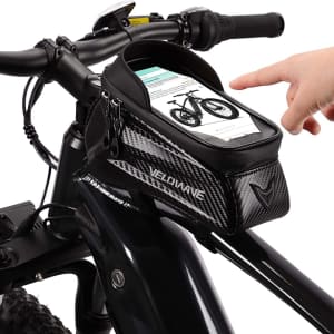 Front Frame Bicycle Phone Bag for $10