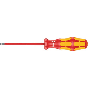 Wera 05006110001 Screwdriver for slotted screws"160i VDE" insulated 0.6x3.5x100mm for $6