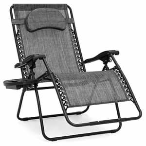 Best Choice Products Oversized Zero Gravity Chair, Folding Outdoor Patio Lounge Recliner w/Cup for $80 Best Choice Products Oversized Zero Gravity Chair, Folding Outdoor Patio Lounge Recliner w/Cup for $80