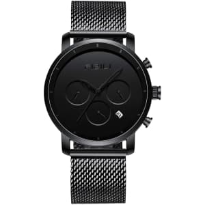 Fizili Men's 10 Series Chronograph Minimalist Watch for $40 Fizili Men's 10 Series Chronograph Minimalist Watch for $40