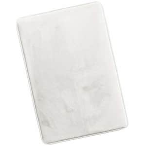 Clara Clark Memory Foam Bath Mat Ultra Soft Non Slip and Absorbent Bathroom Rug, Large, White for $20
